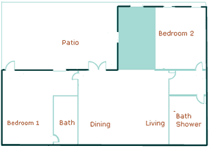 small floorplan sketch